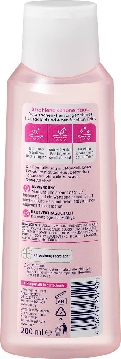 Balea Nourishing Facial Toner (6.8 fl oz)