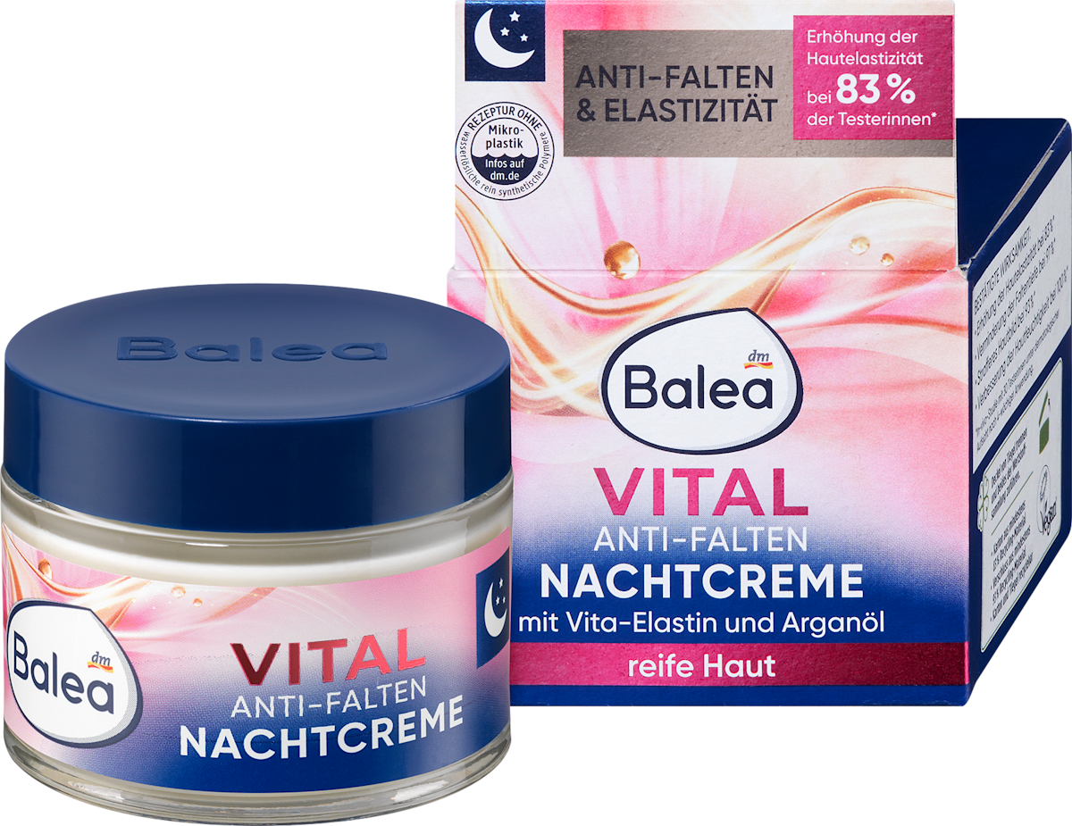 Anti-Wrinkle Night Cream Vital, 1.7 fl oz
