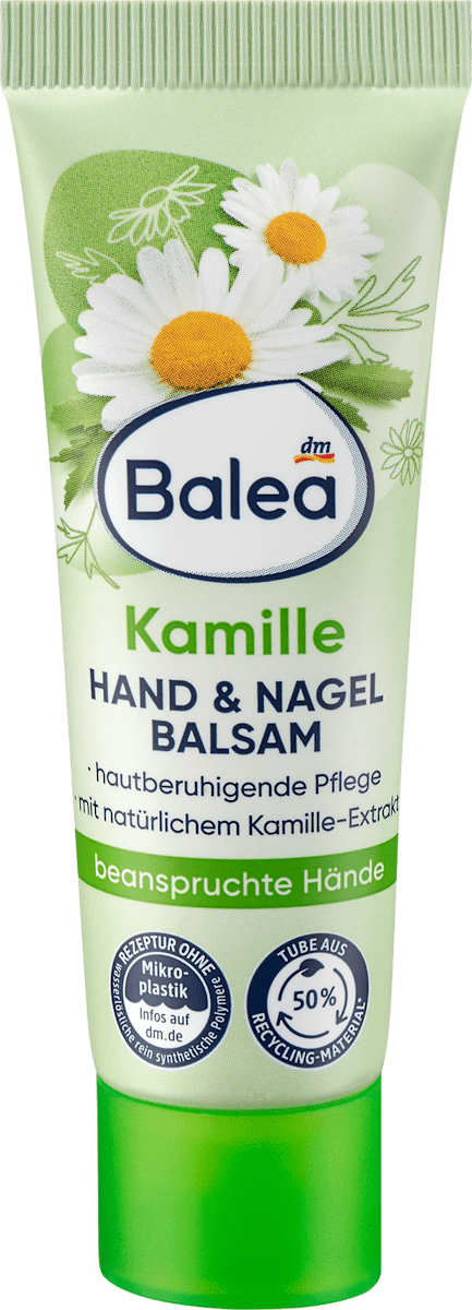 Hand- und Nagelbalsam Kamille, Reisegröße, 30 ml