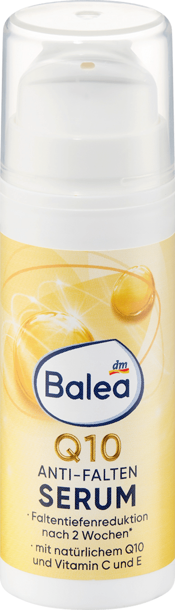 Balea Q10 + Omega Anti-Aging Serum, 1.0 fl oz