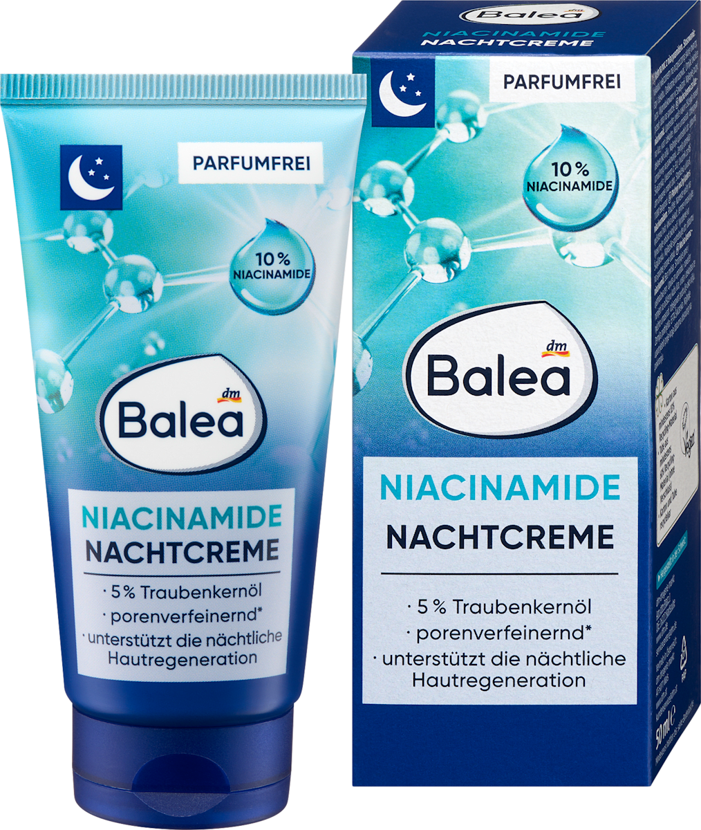 Balea Niacinamide Night Cream – 1.7 fl oz